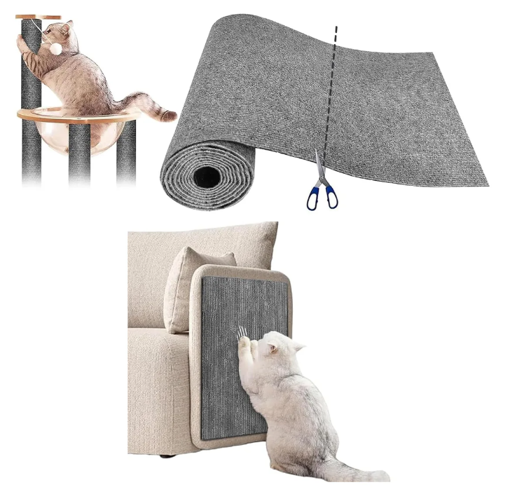 Tapete Rascador Para Gatos Cuida Muebles